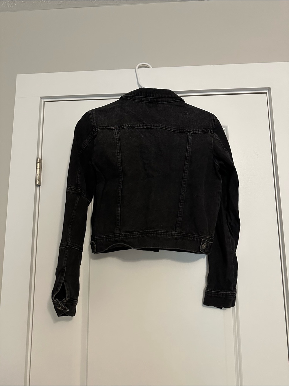 Free People Rumors Black Denim Jacket - Picture 3 of 5